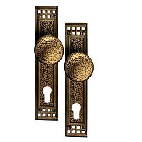 Ручки на планці TUPAI Kuba 2285-85 бронза матова